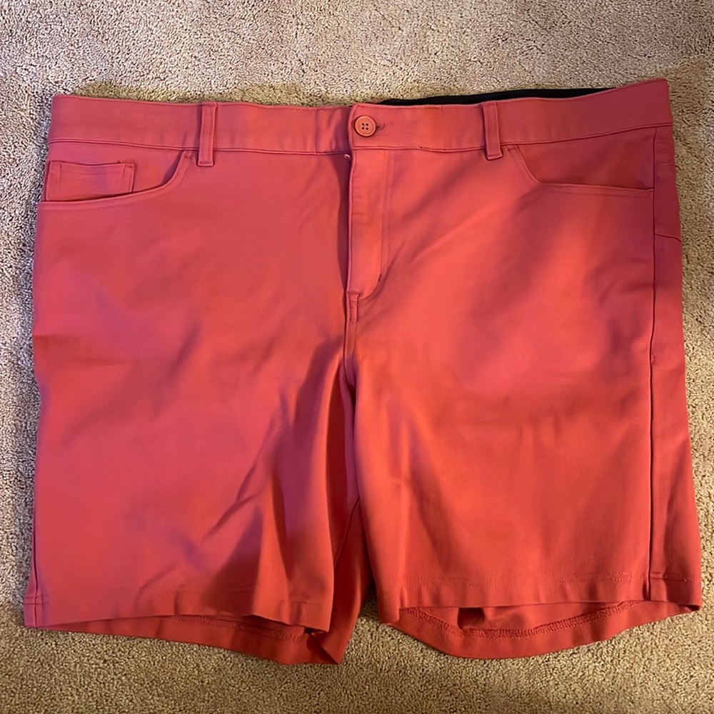 Torrid orange stretchy material shorts plus size 26